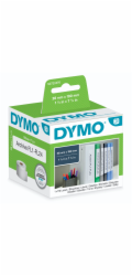 Dymo LabelWriter ORIGINAL štítky do složek, úzké 38x190 mm, 1 role se 110 štítky (bílé, s permanentním lepidlem, S0722470)