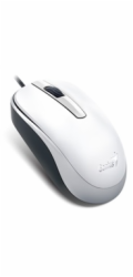 GENIUS myš DX-120, drátová, 1200 dpi, USB, bílá