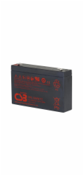 Baterie CSB HRL634WF2; 6V; 9Ah/34W, F2