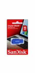 SanDisk Flash Disk 16GB Cruzer Blade, USB 2.0, modrá 45019823