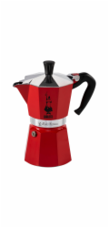 Bialetti Moka Express na 6 sálku červená