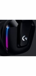 Logitech herní sluchátka G733, LIGHTSPEED Wireless RGB Gaming Headset, EMEA, black