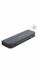 DeLOCK DP 1.4 KVM přepínač - 8K 30Hz s SB 3.2 Gen 1, KVM přepínač