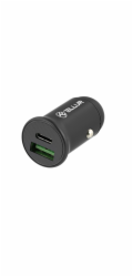 Tellur nabíječka do auta PD60W QC30W FCC7 černá
