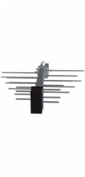 STRONG digitální DVB-T/T2 anténa SRT ANT 100/ LTE filtr/ 5V adaptér (USB)/ venkovní/ UHF 16 - 18 dB/ 470 - 790 MHz