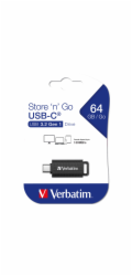 Verbatim Retractable        64GB USB 3.2 Gen 1 USB-C 49458