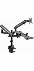 Držák Gembird pro monitor do 32 palců a notebook do 15,6 palců