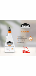 Lepidlo na dřevo Ponal Express 120g lahev průhledná