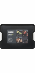 Joseph Joseph Cut&amp;Carve Plus  Multi-func.Black Chopping Board