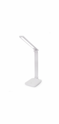 Platinet PDL194W stolní LED lampa Remus 5W stmívatelná, dotykové ovládání, USB port, bílá