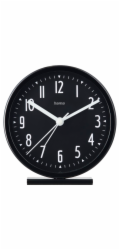Hama Alarm Clock Skye  w/o ticking, black        222211
