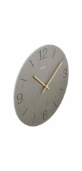 Hama Wall Clock Kreta grey 30cm  engraved digits         185881