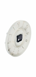 Hama Wall Clock Korfu beige 30cm  3D digits                 185880