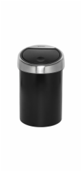 Brabantia Touch Bin 3 Liter  Matte Black