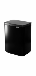 Brabantia BO Trash Bin 12 Liter  Matte Black