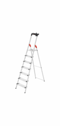 Hailo XXL L80 Comfortline 7stupňový hliníkový domácí žebřík