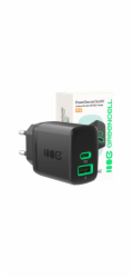 GREENCELL USB-C/A CHARGER POWERSOURCE DUO30 30W BL