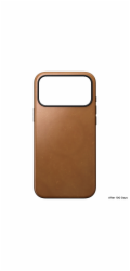 Nomad kryt Modern Leather Case Magsafe pre iPhone 17 Pro Max - English Tan