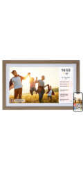 Rollei fotorámeček WiFi 212/ úhlopříčka 21.5"/ 32GB/ 4W/ Frameo APP/ Světlé dřevo