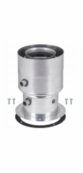 SpiroFlex Adaptér 60/100-80/125 S s kondenzátorem