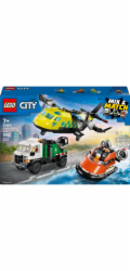 LEGO CITY 60505 Letadlo, servisní vozidlo a vznášedlo Rem