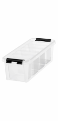 Úložný box SmartStore Classic s víkem a 4 vložkami 3,5 l