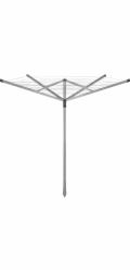 Rotační sušička prádla, délka šňůry 40 m, 155 cm x 155 cm x 185 cm