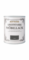 Křídová barva Rust-Oleum, lak na nábytek, grafitový matný, 750 ml