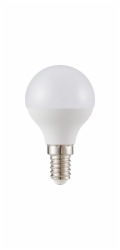 Žárovky E14 ve tvaru koule, 2700 K, 470 lm, 4,8 W, sada 3 kusů