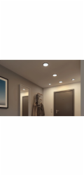 Paulmann LED zapuštěný panel Areo VariFit 11,8 cm 6,5 W černý