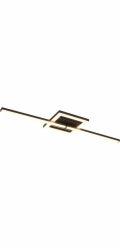 Stropní LED svítidlo Reality Viale 54,4 cm x 5 cm x 16 cm, černé matné