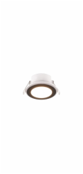 Trio LED zapuštěná světla Argus 1 světlo Černá matná O 8,2 cm