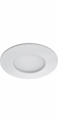 Zapuštěné LED svítidlo Briloner, bílé, V: 3 cm, O: 8,5 cm
