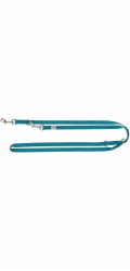 Jollypaw popruhové vodítko V-leash 200 cm x 25 mm petrolejové