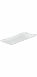 Eurobox-System Víko s výklopným systémem Eurobox, průhledné, 60 cm x 40 cm