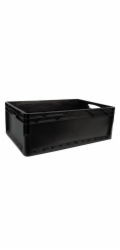 Eurobox-System Systémová krabice Eurobox s pevnou stěnou 22 cm x 40 cm x 60 cm černá