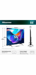 Hisense 55A6S 139,7 cm (55") 4K Ultra HD Smart TV Wi-Fi Černá