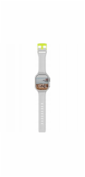 XXX_Urban Armor Gear (Urban) Městský UAG Scout - silikonový řemínek pro Apple Watch řady 4-6 a SE 1-3, 44 mm / řady 7-9, 45 mm / řady 10-11, 46 mm / Ultra 1-3, 49 mm (kouřový / aktivní neon)