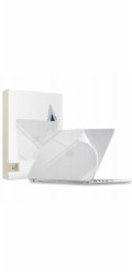 4kom.pl Pouzdro Tech-Protect Softshell pro Apple MacBook Pro 14” (M1/M2/M3/M4/M5) Crystal Clear