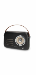 Nedis RDFM2600BK - FM Rádio Přenosné | Bluetooth® / FM | Napájení Accu/ z USB  | Analogový | 10 W | | Černá