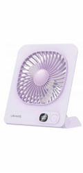 USAMS Magnetický stolní ventilátor fialový