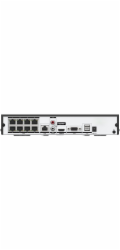 HiLook Powered by HIKVISION/ NVR-108MH-C/8P(E)/ 8 kamer/ 8x PoE/ 8Mpix/ HDMI/ VGA/ 2x USB/ LAN/ 1x SATA/ Kov