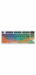 MSI herní klávesnice FORGE GK600 TKL Mars/ bezdrátová 2,4GHz+BT/ mechanická/ RGB/ USB-C/ display/ CZ+SK layout