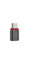 Swissten Nabíjecí Adaptér S Blokací Dat Dataguard USB-C  / USB-C  Černý