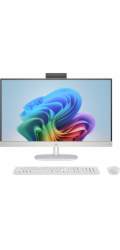 HP Next Gen AI 27-ct2004nw Copilot+ PC AMD Ryzen AI 5 330 68,6 cm (27") 1920 x 1080 px All-in-One PC 16 GB DDR5-SDRAM 512 GB SSD Windows 11 Home Wi-Fi 6 (802.11ax) Bílá