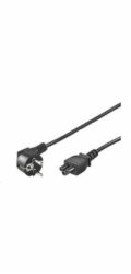 PREMIUMCORD Kabel napájecí 230V pro NTB (3pin, Schuko, trojlístek) 5m