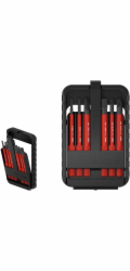 Wiha Bit-Satz slimBit electric (rot, 6-teilig)