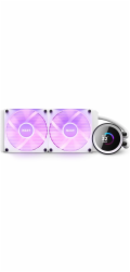 NZXT Kraken 240 RGB RL-KR240-W1 NZXT vodní chladič Kraken 240 RGB / 2x120mm fan / 4-pin PWM / LCD disp. / 6 let / bílý