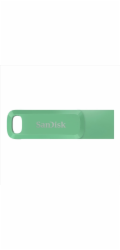 SanDisk Flash Disk 256GB Ultra Dual Drive Go, USB-C 3.2, Zelená