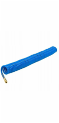 Forsage Spirálová pneumatická hadice PU 10x14mm 15m s rychlospojkami